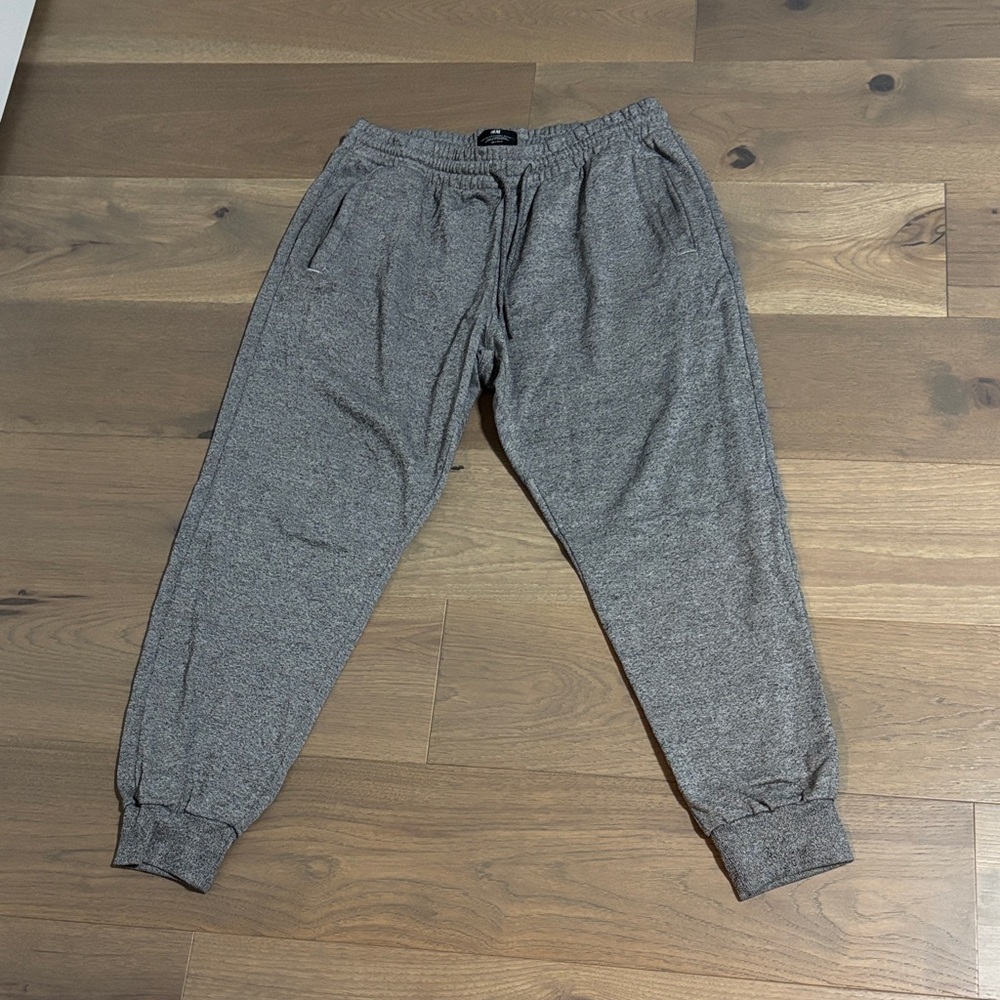 H&M Men's Salt and Pepper Joggers